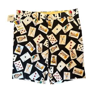 Loudmouth | Naughty Cards Print Shorts